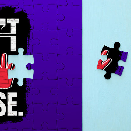 Don't Touch Me Puzzles - Sarcastic Jigsaw Puzzle - Funny Puzzles