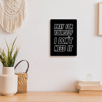 Cool Design Metal Photo Prints - Quote Decor Pictures - Printed Decor Pictures