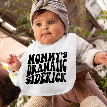 Dramatic Baby Bibs - Funny Design Baby Feeding Bibs - Cool Design Bibs for Eating