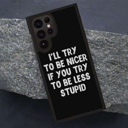 Sarcastic Samsung S22 Ultra Phone Case - Funny Quote Phone Case for Samsung S22 Ultra - Best Design Samsung S22 Ultra Phone Case