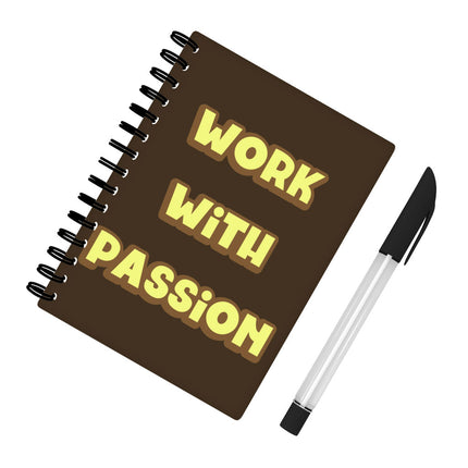 Motivational Spiral Notebook - Saying Notebook - Cute Notebook