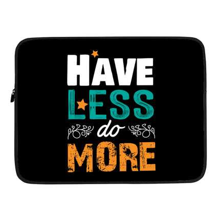 Quote Dell 16" Sleeve - Cool Laptop Sleeve - Funny Laptop Sleeve with Zipper