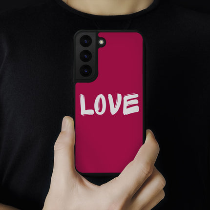 Love Samsung S22 Plus Phone Case - Kawaii Phone Case for Samsung S22 Plus - Cute Samsung S22 Plus Phone Case