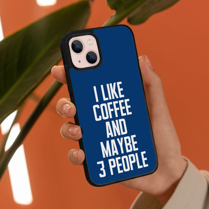 I Like Coffee iPhone 13 Mini Case - Sarcastic Phone Case for iPhone 13 Mini - Printed iPhone 13 Mini Case