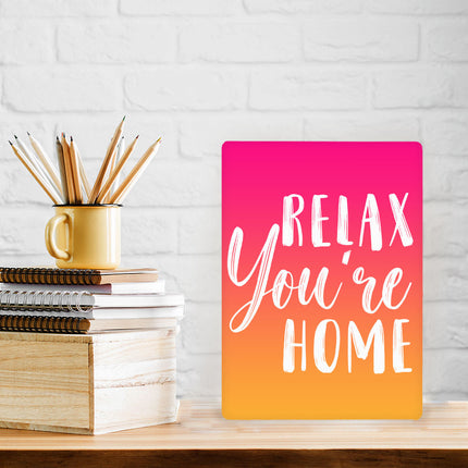 Relax Metal Photo Prints - Best Design Decor Pictures - Printed Decor Pictures