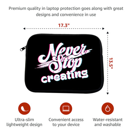 Inspirational MacBook Pro 14" Two-Sided Sleeve - Graphic Laptop Sleeve - Quote MacBook Sleeve