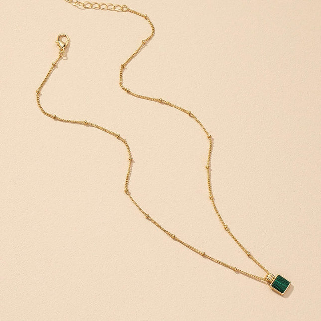 Turquoise Pendant Necklace