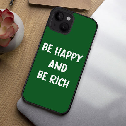 Be Happy iPhone 14 Plus Case - Positive Phone Case for iPhone 14 Plus - Themed iPhone 14 Plus Case