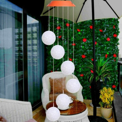 Solar Powered LED Wind Chimes