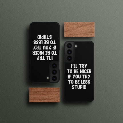 Sarcastic Samsung S22 Plus Phone Case - Funny Quote Phone Case for Samsung S22 Plus - Best Design Samsung S22 Plus Phone Case
