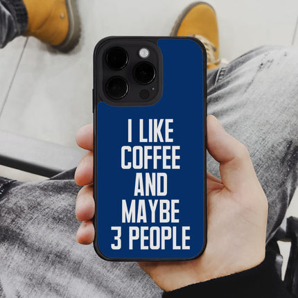 I Like Coffee iPhone 14 Pro Case - Sarcastic Phone Case for iPhone 14 Pro - Printed iPhone 14 Pro Case