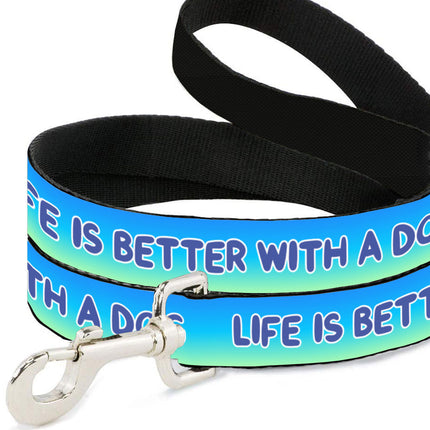 Life is Better With a Dog Pet Leash - Best Design Leash - Printed Leash for Dogs