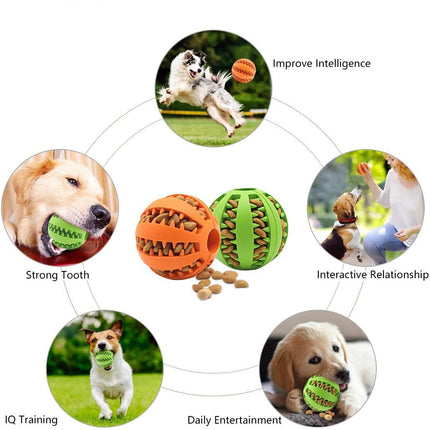 Dog Toy Feeder Ball Medium (2 inch)