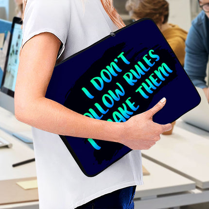 Cool Quote MacBook Pro 16" Two-Sided Sleeve - Printed Laptop Sleeve - Themed MacBook Sleeve