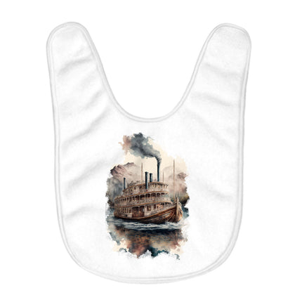 Ship Design Baby Bibs - Cool Baby Feeding Bibs - Printed Bibs for Eating