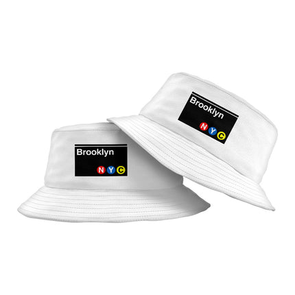 New York Printed Bucket Hat - Graphic Hat - America Bucket Hat