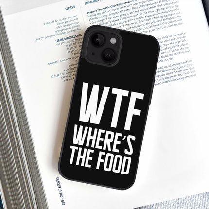 WTF iPhone 14 Case - Funny Design Phone Case for iPhone 14 - Cool Trendy iPhone 14 Case