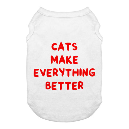 Cool Funny Dog Tank - Funny Cat Quote Dog T-Shirt - Cute Dog Clothing