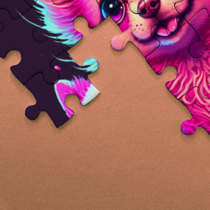 Kawaii Dog Puzzles - Cute Jigsaw Puzzle - Best Design Puzzles