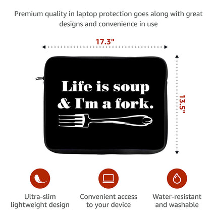 Best Funny MacBook Pro 16" Two-Sided Sleeve - Cool Laptop Sleeve - Printed MacBook Sleeve