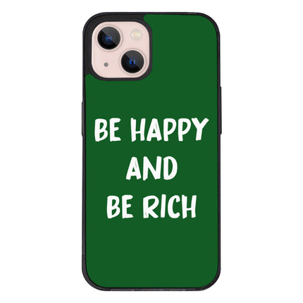 Be Happy iPhone 13 Mini Case - Positive Phone Case for iPhone 13 Mini - Themed iPhone 13 Mini Case