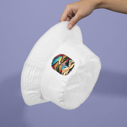 Nature Landscape Bucket Hat - Printed Hat - Cute Bucket Hat