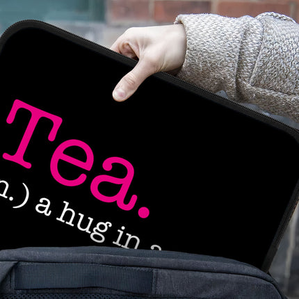 Tea Lover iPad Sleeve - Funny Design Tablet Sleeve - Best Print Carrying Case