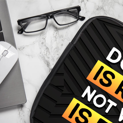 Motivational MacBook Pro 16" Two-Sided Sleeve - Quote Laptop Sleeve - Best Design MacBook Sleeve