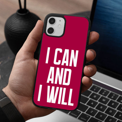Motivational iPhone 12 Case - Cool Design Phone Case for iPhone 12 - Printed iPhone 12 Case