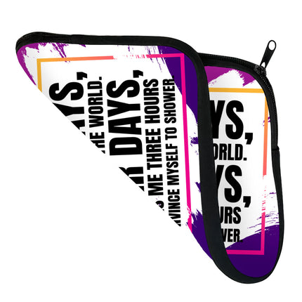 Funny Quote HP 16" Sleeve - Best Design Laptop Sleeve - Graphic Laptop Sleeve with Zipper