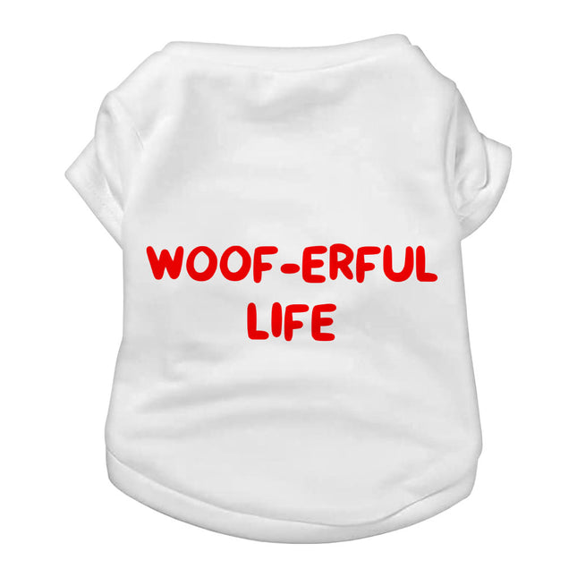 Woof Dog T-Shirt - Funny Dog Shirt - Cool Dog Clothing