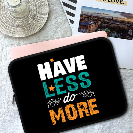 Quote HP 16" Sleeve - Cool Laptop Sleeve - Funny Laptop Sleeve with Zipper