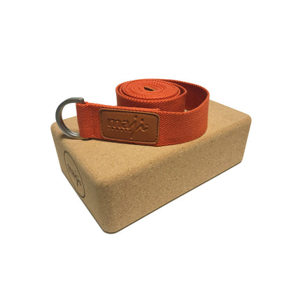 Cork Block & Strap Combo