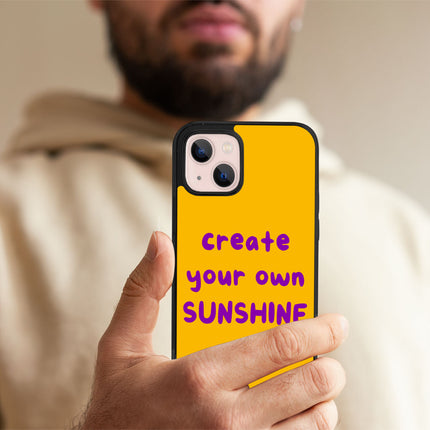 Sunshine iPhone 13 Mini Case - Cute Phone Case for iPhone 13 Mini - Printed iPhone 13 Mini Case