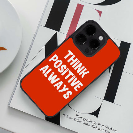 Think Positive iPhone 14 Pro Max Case - Cool Phone Case for iPhone 14 Pro Max - Best Print iPhone 14 Pro Max Case