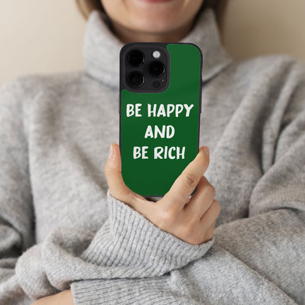 Be Happy iPhone 14 Pro Case - Positive Phone Case for iPhone 14 Pro - Themed iPhone 14 Pro Case