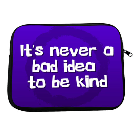 Quote HP 16" Sleeve - Cute Laptop Sleeve - Printed Laptop Sleeve with Zipper