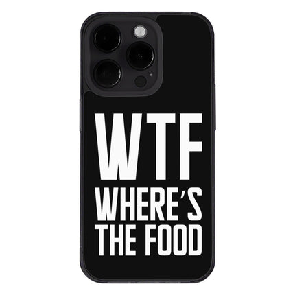 WTF iPhone 14 Pro Case - Funny Design Phone Case for iPhone 14 Pro - Cool Trendy iPhone 14 Pro Case
