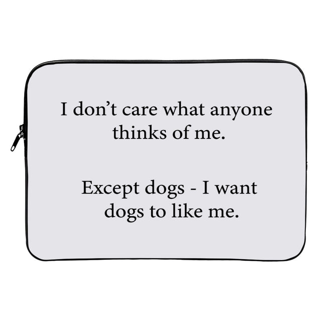 Dog Lover MacBook Air 14" Sleeve - Printed Laptop Sleeve - Funny MacBook Sleeve