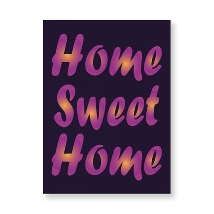 Home Sweet Home Wall Picture - Best Design Stretched Canvas - Printed Wall Art