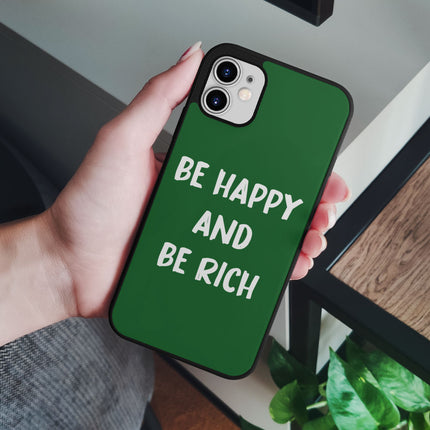Be Happy iPhone 12 Case - Positive Phone Case for iPhone 12 - Themed iPhone 12 Case