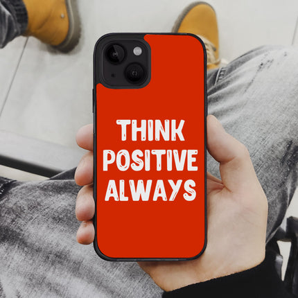 Think Positive iPhone 14 Plus Case - Cool Phone Case for iPhone 14 Plus - Best Print iPhone 14 Plus Case
