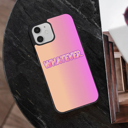 Whatever iPhone 12 Case - Trendy Phone Case for iPhone 12 - Best Design iPhone 12 Case
