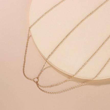 Minimalistic Gold Body Chain