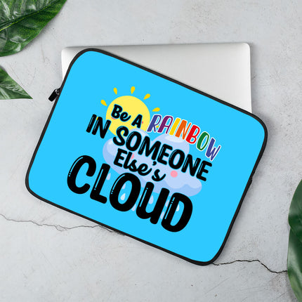 Rainbow MacBook Pro 14" Two-Sided Sleeve - Cute Laptop Sleeve - Kawaii MacBook Sleeve