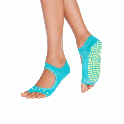Solid Midsummer Turquoise Allegro Socks
