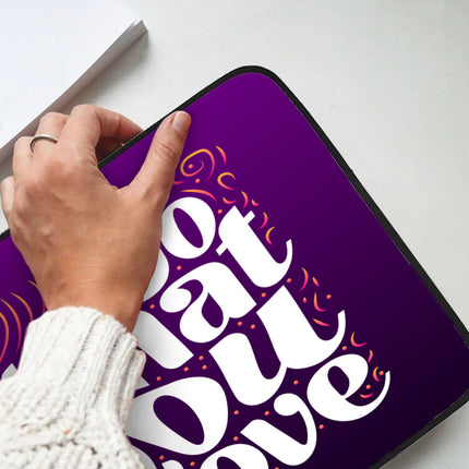 Do What You Love Dell 16" Sleeve - Cute Design Laptop Sleeve - Graphic Laptop Sleeve with Zipper