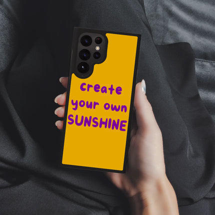 Sunshine Samsung S22 Ultra Phone Case - Cute Phone Case for Samsung S22 Ultra - Printed Samsung S22 Ultra Phone Case