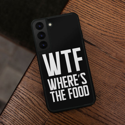 WTF Samsung S22 Phone Case - Funny Design Phone Case for Samsung S22 - Cool Trendy Samsung S22 Phone Case