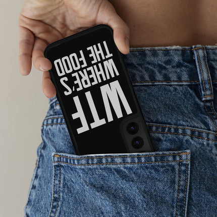 WTF Samsung S22 Phone Case - Funny Design Phone Case for Samsung S22 - Cool Trendy Samsung S22 Phone Case
